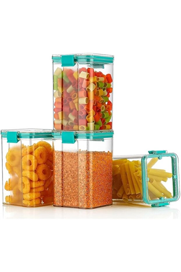 Airtight Storage Container Set for Kitchen or Fridge | Store N Lock Container with Leak Proof Locki - 1