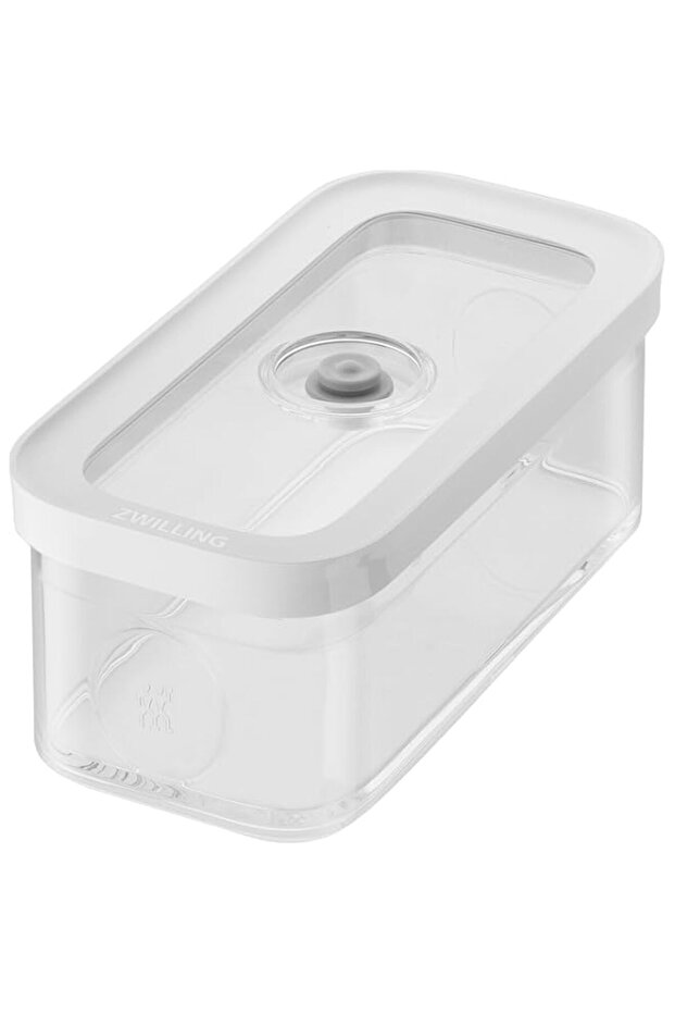 Fresh & Save Cube S storage 0.7L. Modular dry good storage. Airtight. Vacuum sealing functionality. Glass like BPA free material. Dishwasher safe. Connects with Zwilling App.