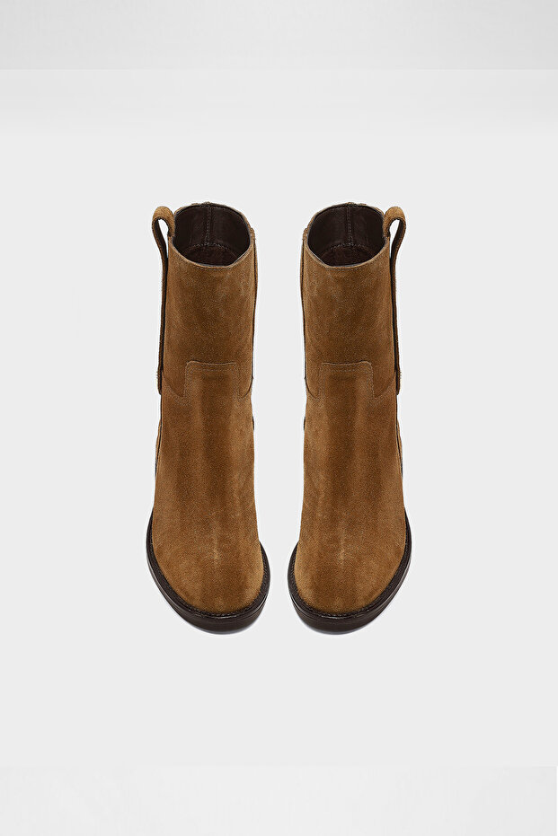 MAPOCH-TR - Kadın Taba Hakiki Deri Bot - 6