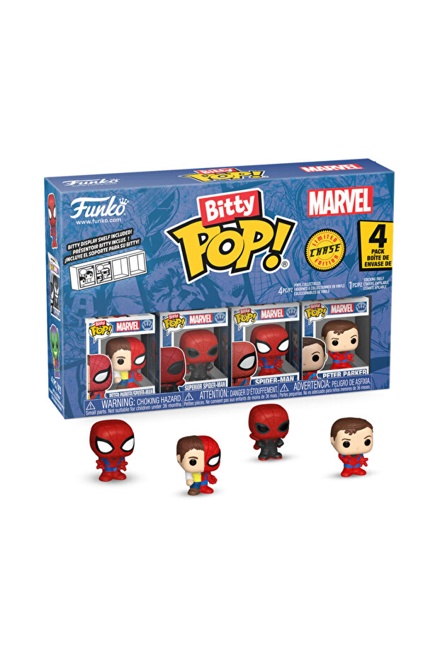 بيتي بوب! مارفل: سبايدرمان - باركر سبليت، عبوة من ٤ قطع - 2