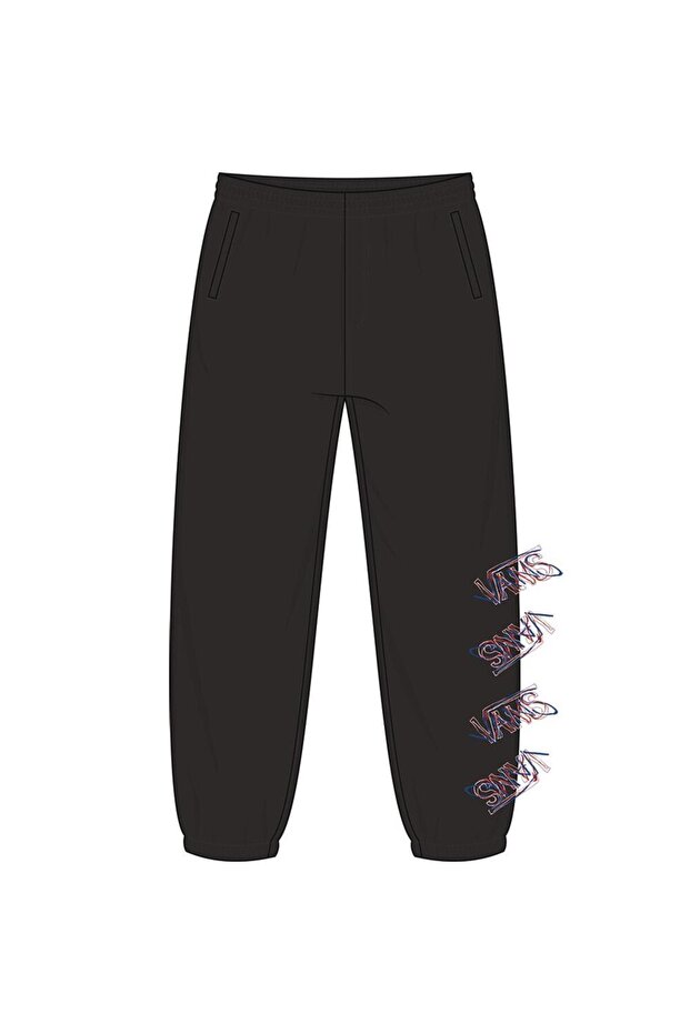 Scribbled Past Fleece Pant - 1