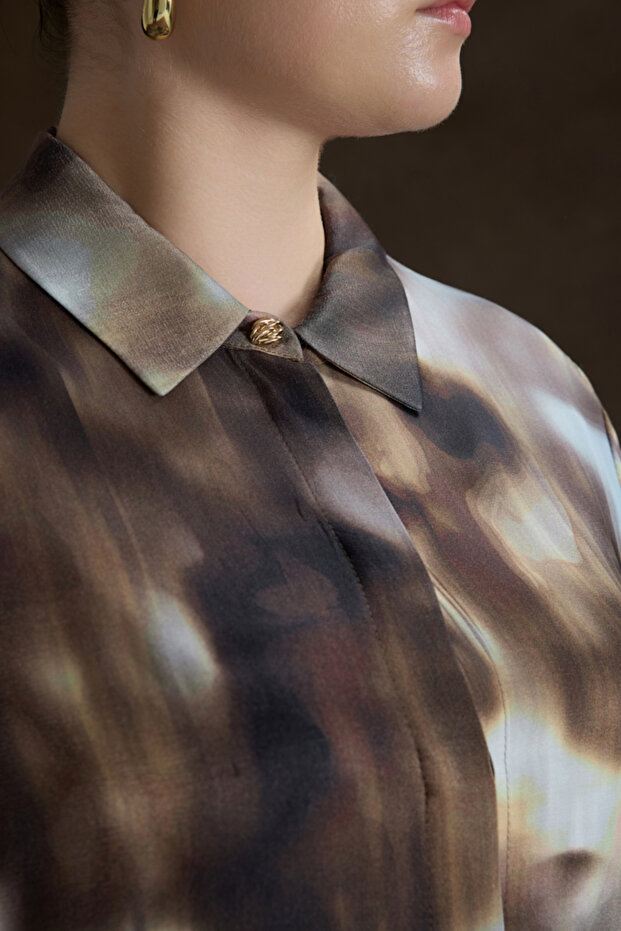 Desenli Viscon Tunik - 4