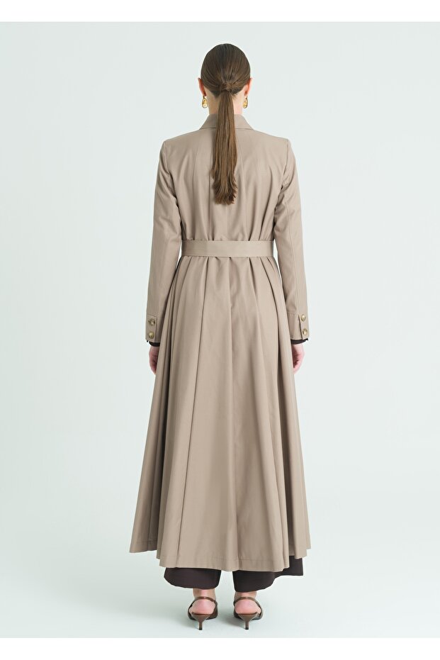 Parçalı Kloş Pardesü - 2