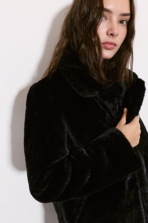 Kürk yakalı kaban - 5