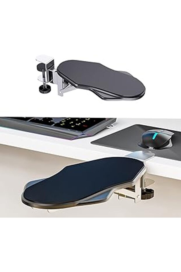 Mikoz Computer Wrist Rest — Foldable 90° Elbow Support, Ergonomic Arm Rest for Home & Office - 1