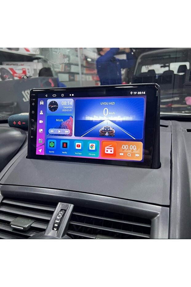 RENAULT MEGANE 2 (2003-2009) ANDROİD MULTİMEDYA SİSTEMİ (6-64 GB) - 1