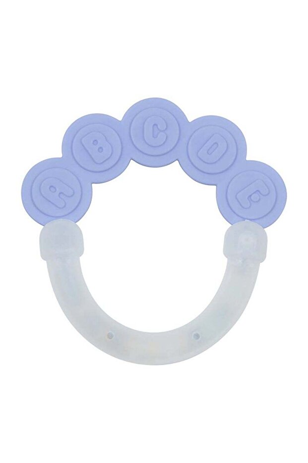 Baby Teether Rattle Toy,Comfortable Teething Relief,Durable & Safe for Infants