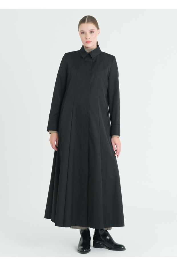 Parçalı Kloş Pardesü - 2