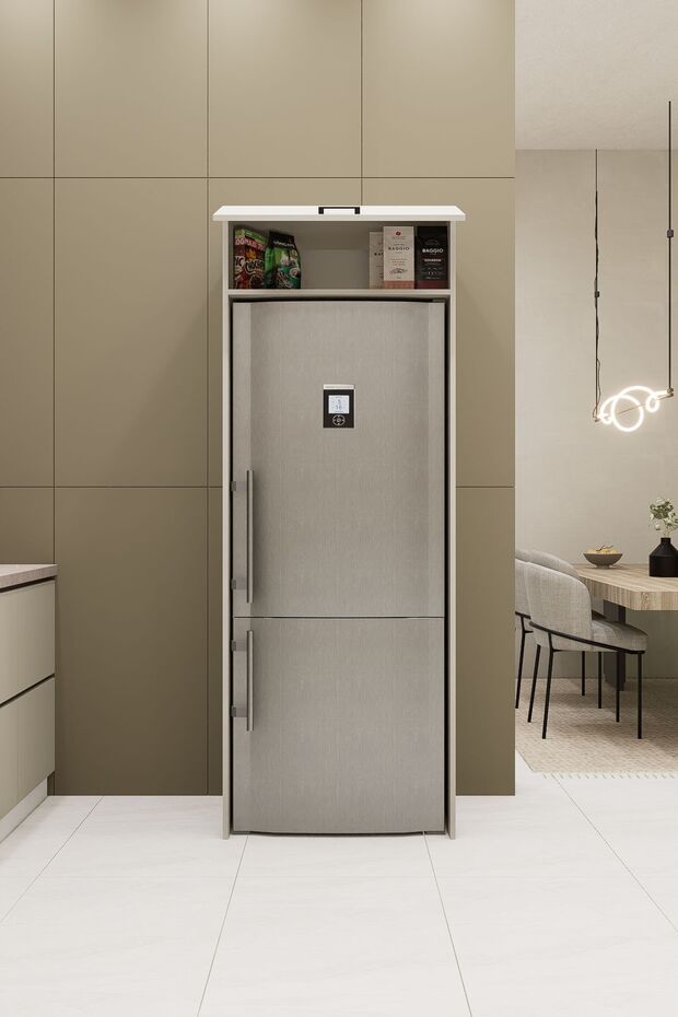 MDF BUZDOLABI DOLABI PİSTONLU - 3