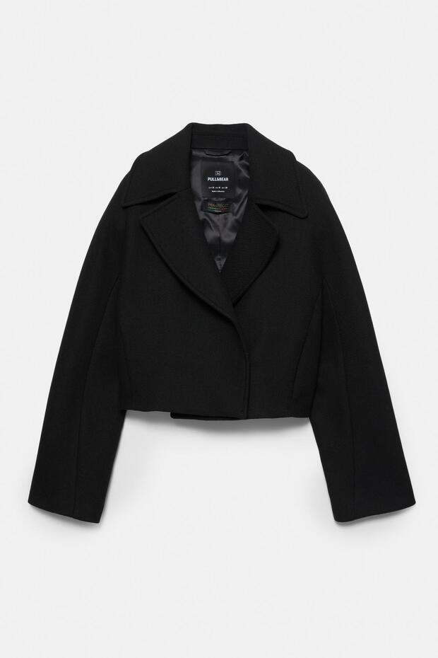 Kısa Manteco® kaşe kaban - 7