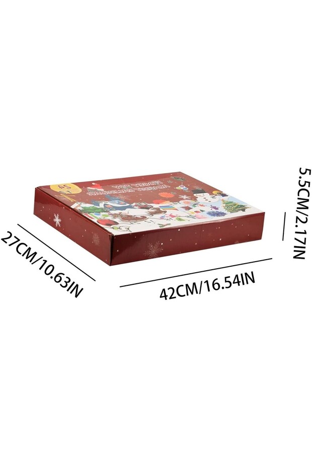 Calendar Advent Jucării Fidget, Flippy, Model Craciun, Multicolor - 2