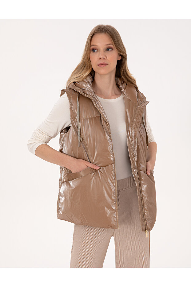 Beige Vest 50313963-Vr011