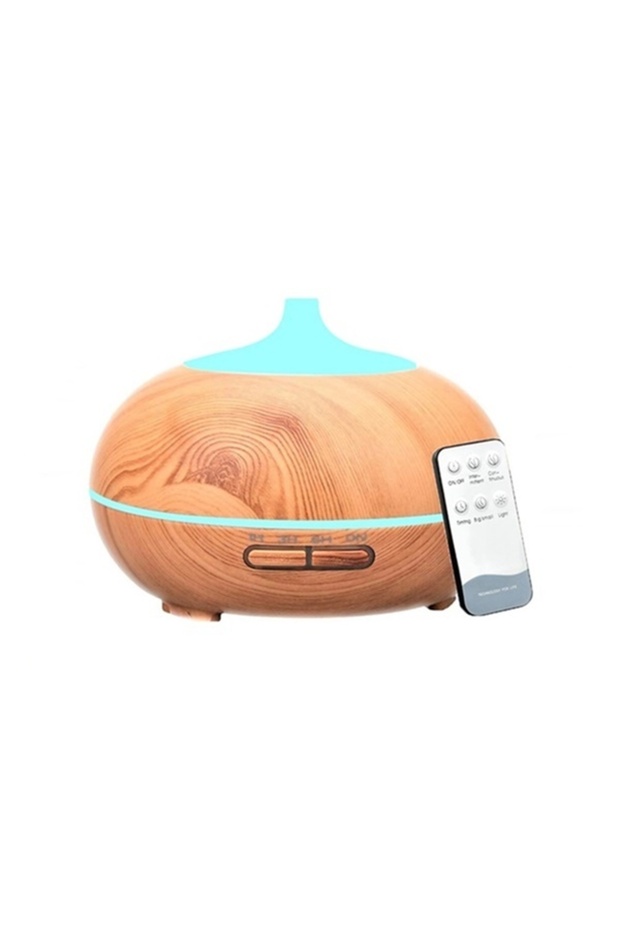 Ultrasonic Aromatherapy Diffuser Light Brown - 1