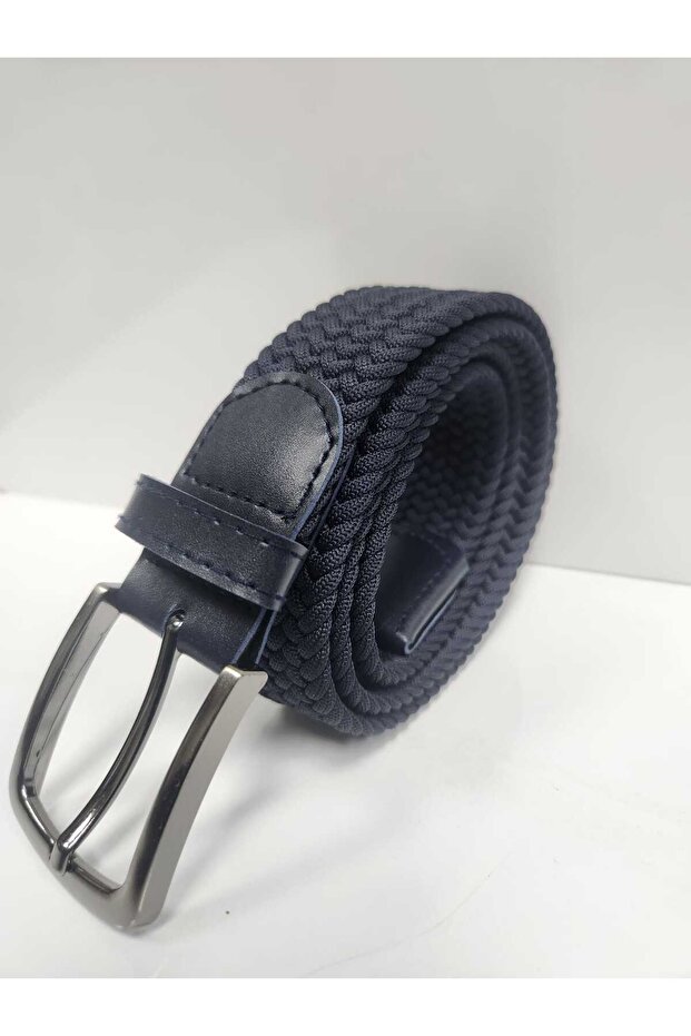 3'lü Erkek Örgü Elastik Kemer Seti - 2