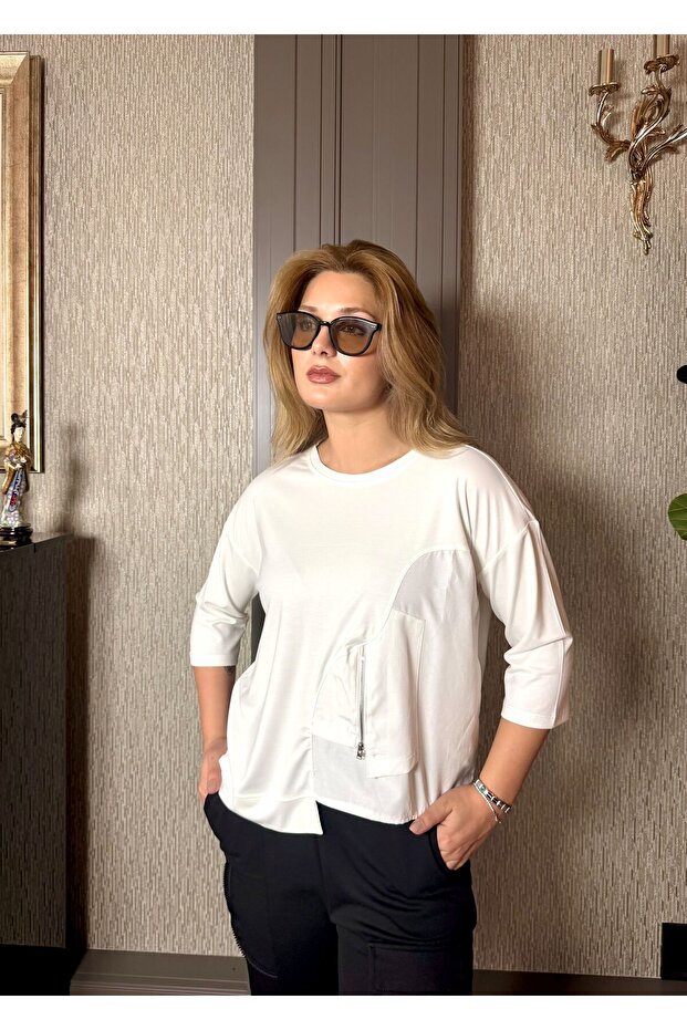 KISAKOLLU BLUZ - 1