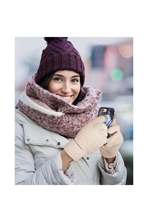 Women's Gloves, Touchscreen Function - 6