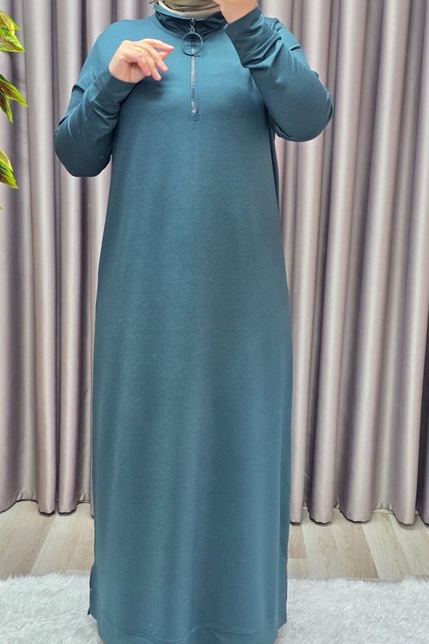 Women's Clothing Crystal Zipper Dress