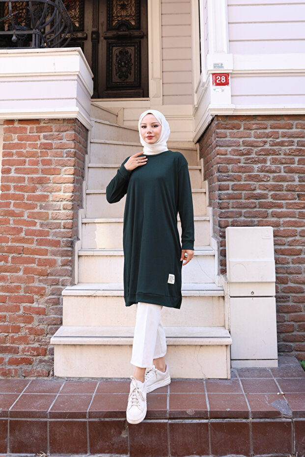Günlük Basic Sweat Tunik - 7