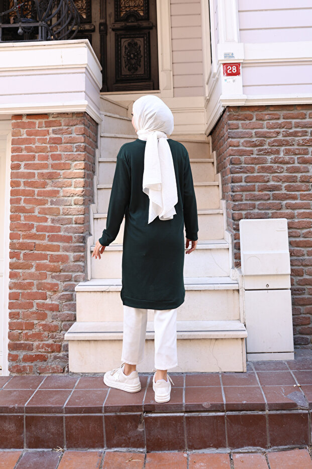 Günlük Basic Sweat Tunik - 9