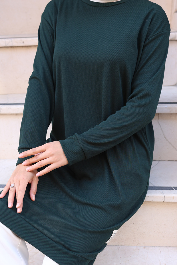 Günlük Basic Sweat Tunik - 5