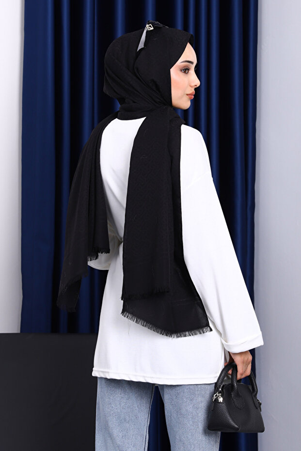 تونيك إكرو بفتحات جانبية ورباط خصر - 3