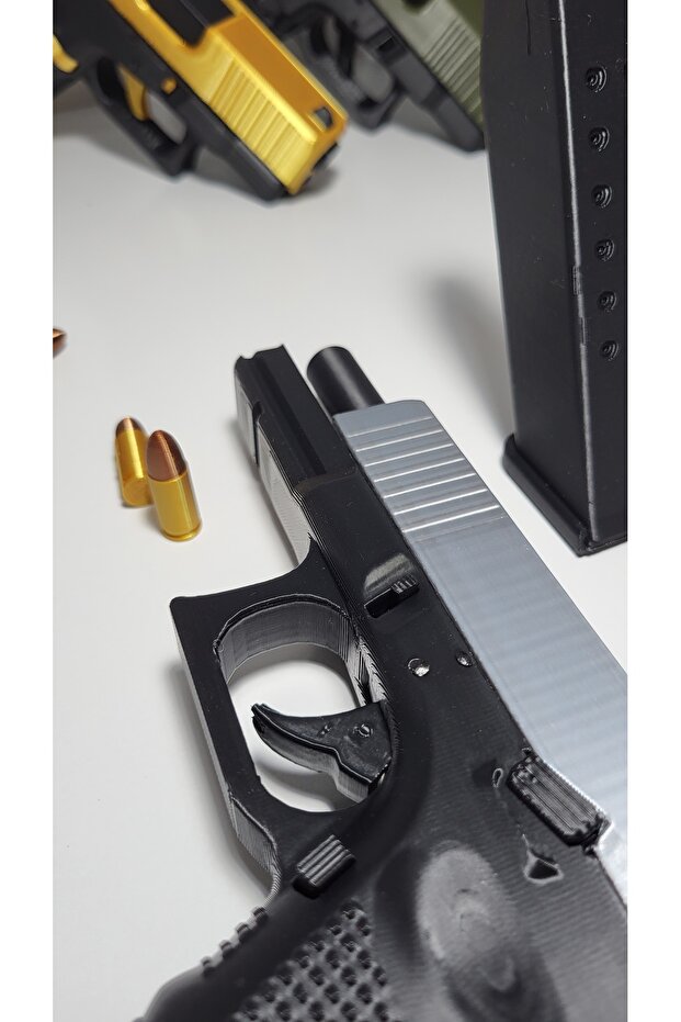 Glock 17 Oyuncak Maket 3D Baskı - 3