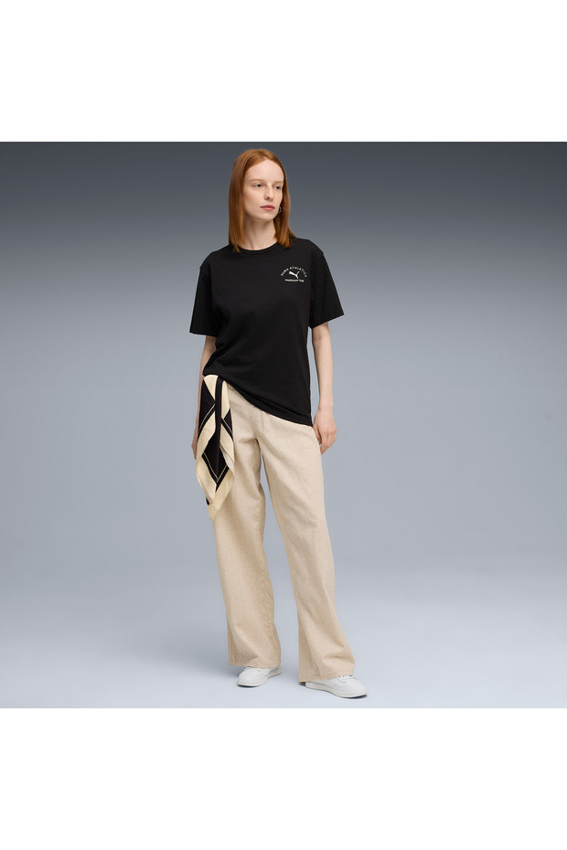 Class Relaxed Kadın Siyah T-Shirt - 3