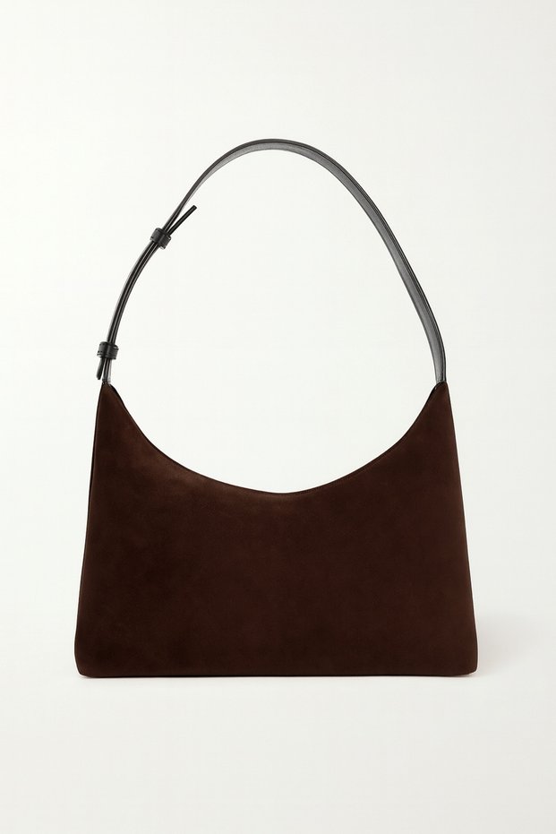 Bag Coffee Suede Shoulder Bag 1000