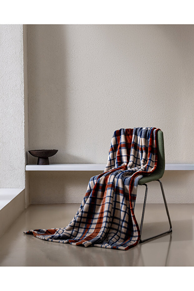 Fravonne Welsoft Printed Tv Blanket - Navy Blue