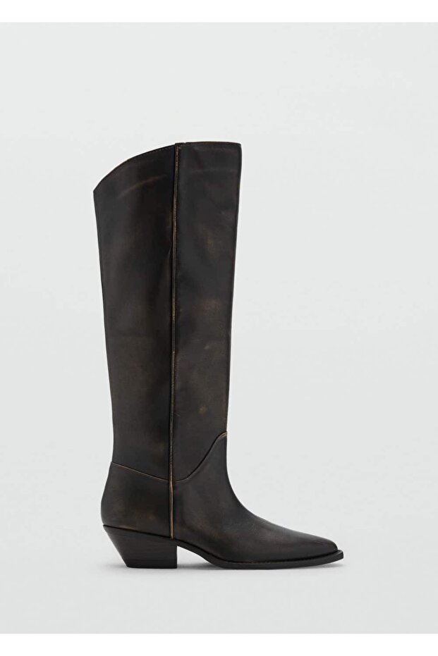 Eskitilmiş görünümlü deri bot - 2