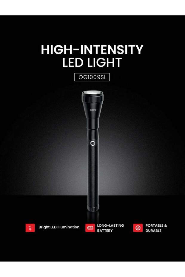 Rechargeable LED Flashlight 2SC – High Lumen Tactical Torch, Compact & Water-Resistant