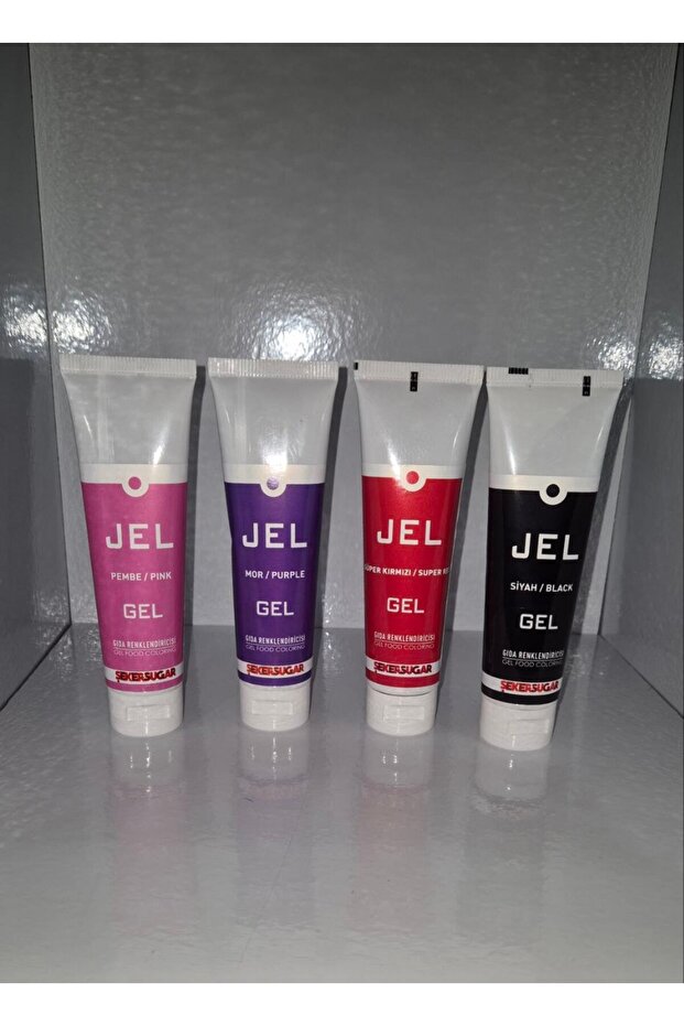 4'lü SET JEL GIDA BOYASI (100gr x 4 adet) - 1