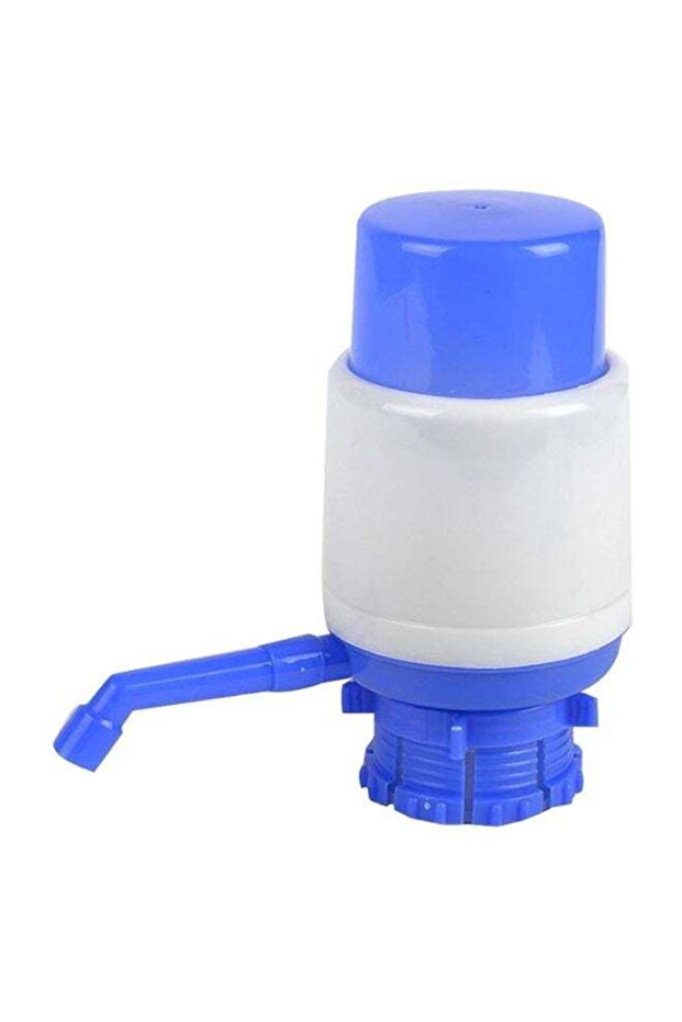 Nada Tech Bottled Drinking Water Hand Press Pump White/Dark Blue 19.5x9.7cm