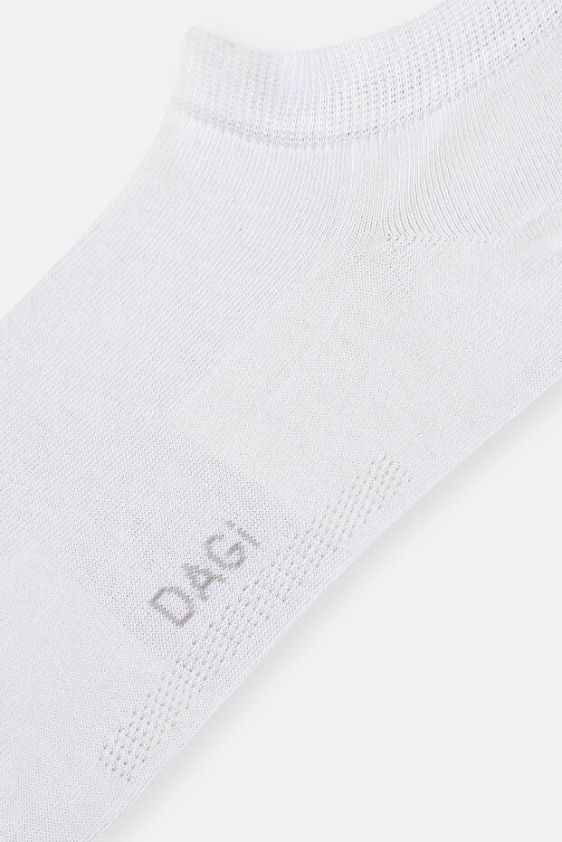Beyaz Kadın Coolmax Patik Çorap - 3