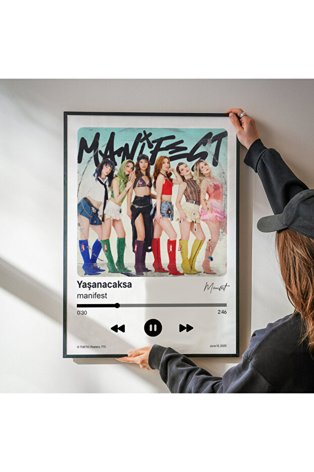 Manifest - if It Happens Single Collection Premium Spotify Poster - Song Poster! - 2