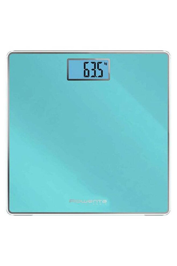 Tefal Classic Digital Bathroom Scale Up To 160 Kg Blue Tempered Glass Blue