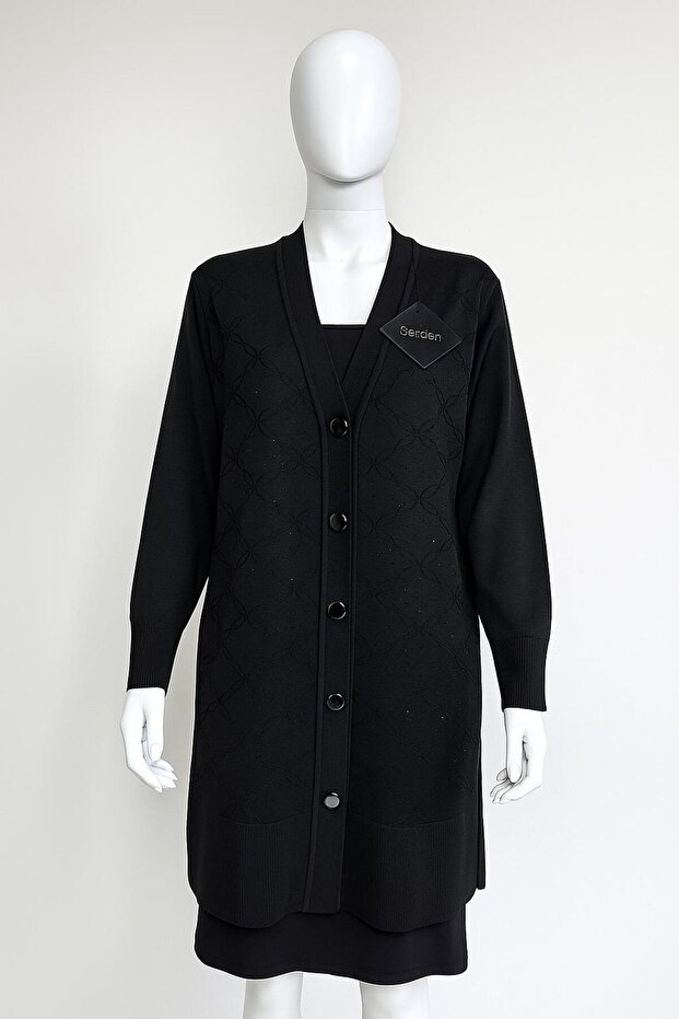 Buttoned Front Cardigan