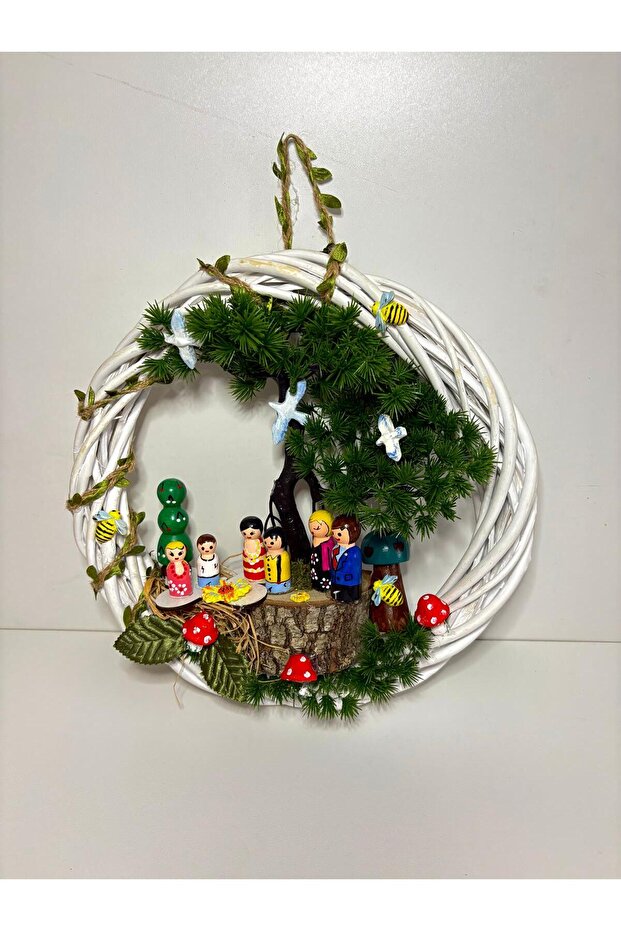 KAPI SÜSÜ ALÇI SERAMİK SÜSLEMELİ - 2