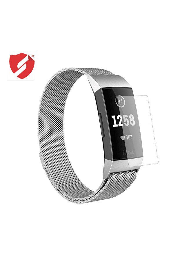 FitBit Charge 3 Screen Protector - Set of 2 Screen Protectors - 1