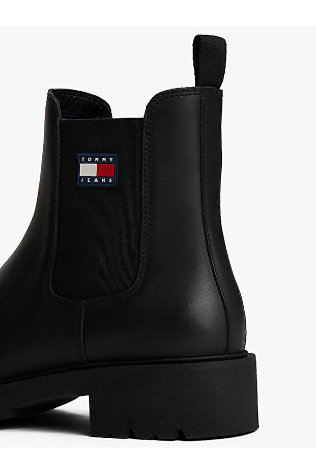 Kadın Siyah Kısa Bot - 6