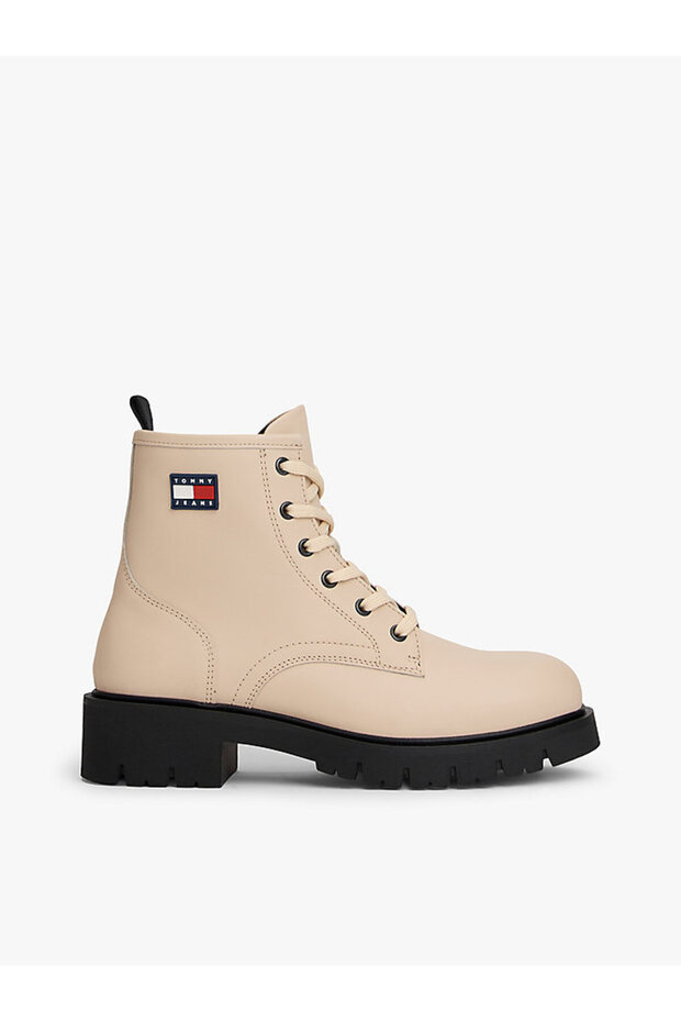 Kadın Bej Kısa Bot - 1