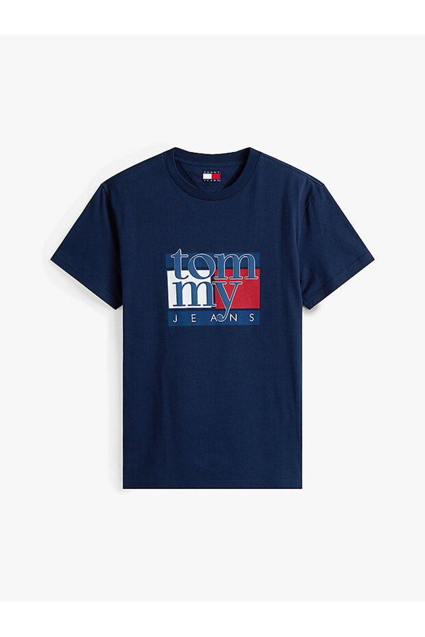 Erkek Mavi S/S Tişört - 5