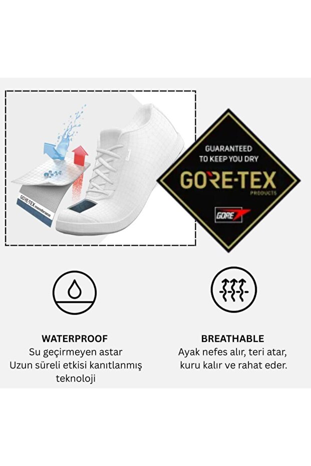 T4 Run Gore-Tex Kadın Bağcıklı Fermuarlı Spor Ayakkabı 2-000407 - 2
