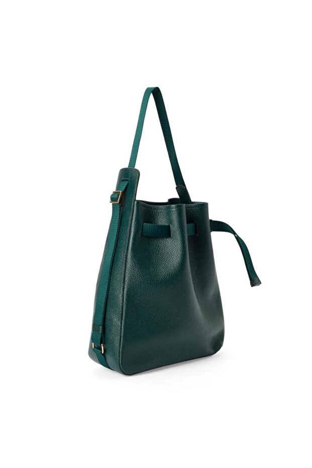 Sail Bag M Pebbled Leather - 5