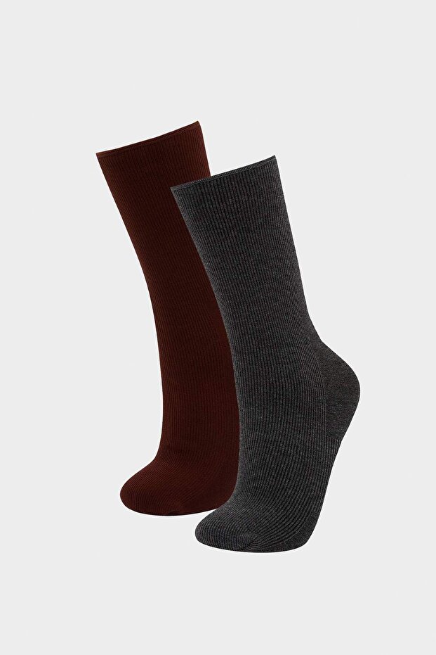 Women's 2-Piece Thermal Winter Socks F8876Axns