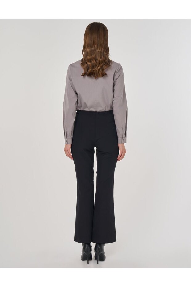Basic Pantolon Siyah - 4
