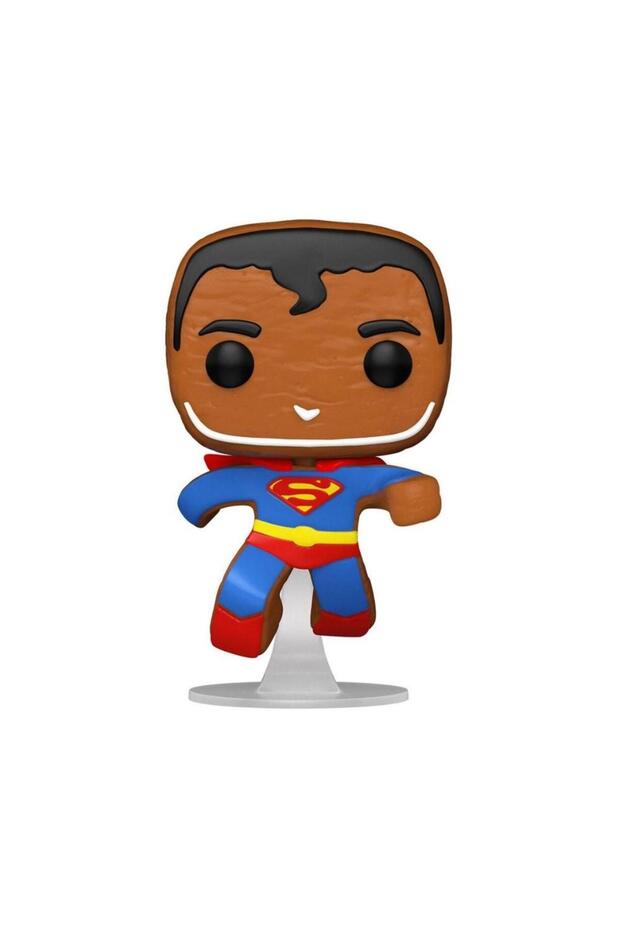 Superman Gingerbread Figure Heroes - DC Holiday