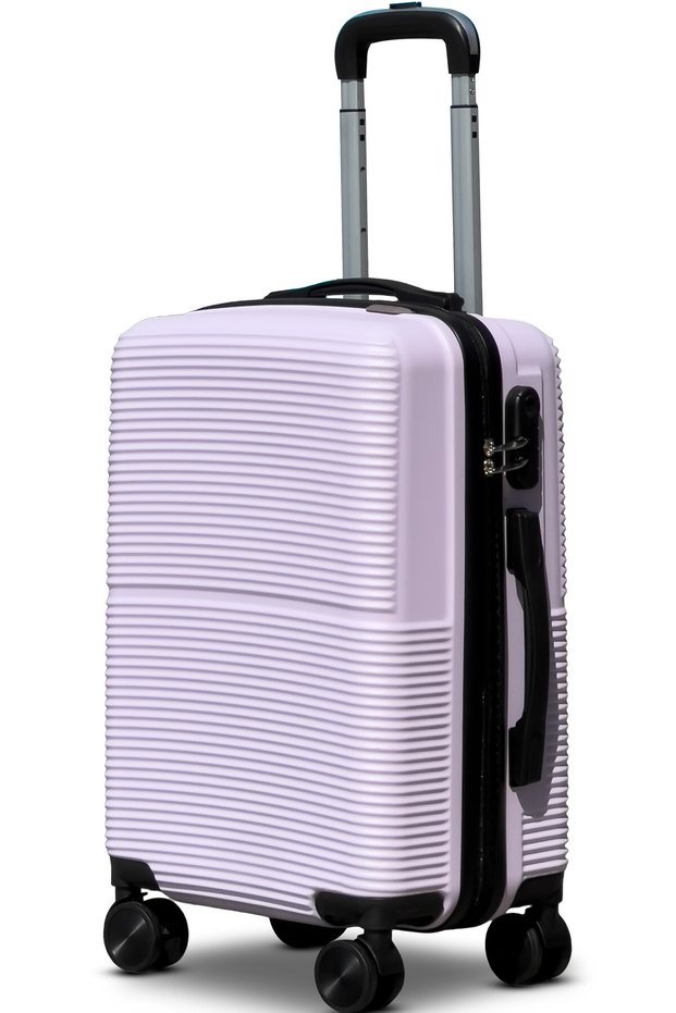 Hard Shell Lightweight ABS 20 Inch (7-10kg) Luggage, Smooth Wheels, Secured Lock Suitcase