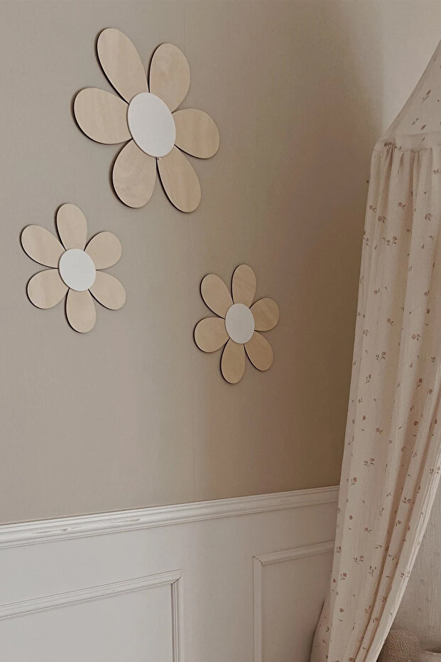 Bohemian Decorative Daisies Children's and Baby's Room Gift Accessory - Wall Decoration