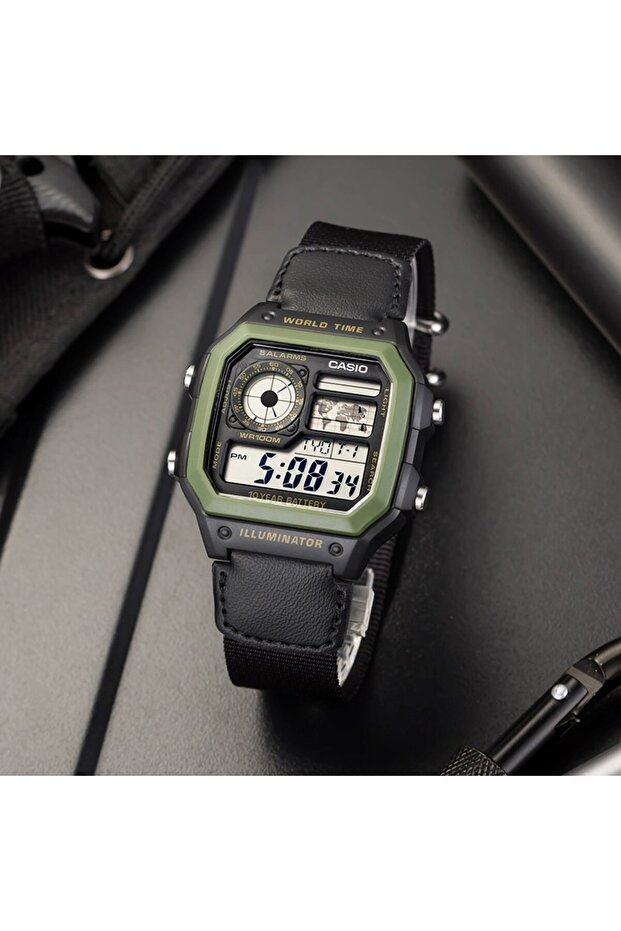 Ae-1200Whb-1Bvdf Men's Wristwatch - 2